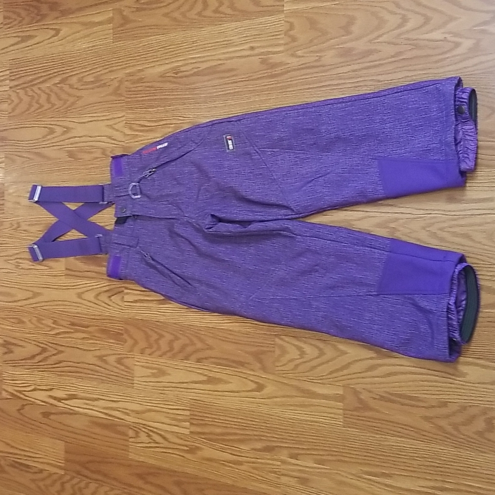 New Weatherproof bib snowpants xs 5/6‎